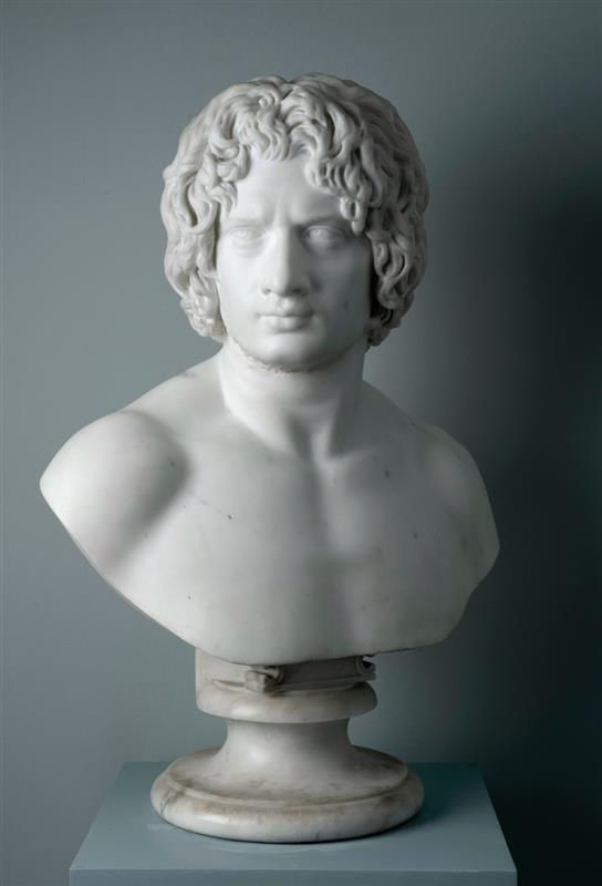 18th Century Roman Copy, Bust of a Young Man, so-called, Arminius