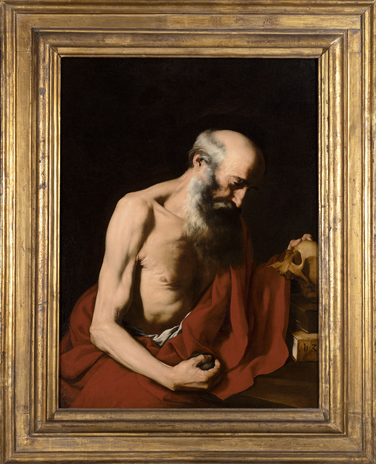 JUSEPE DE RIBERA, CALLED LO SPAGNOLETTO, The Penitent Saint Jerome