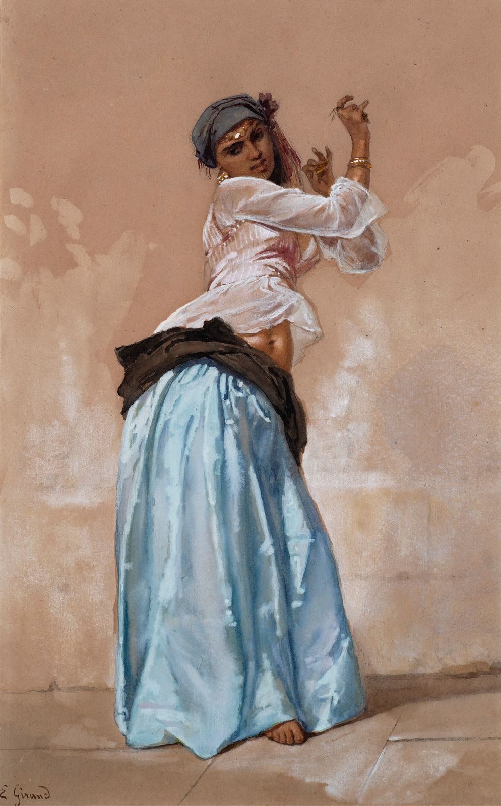 EUGÈNE GIRAUD, Danseuse au Caire, c. 1866