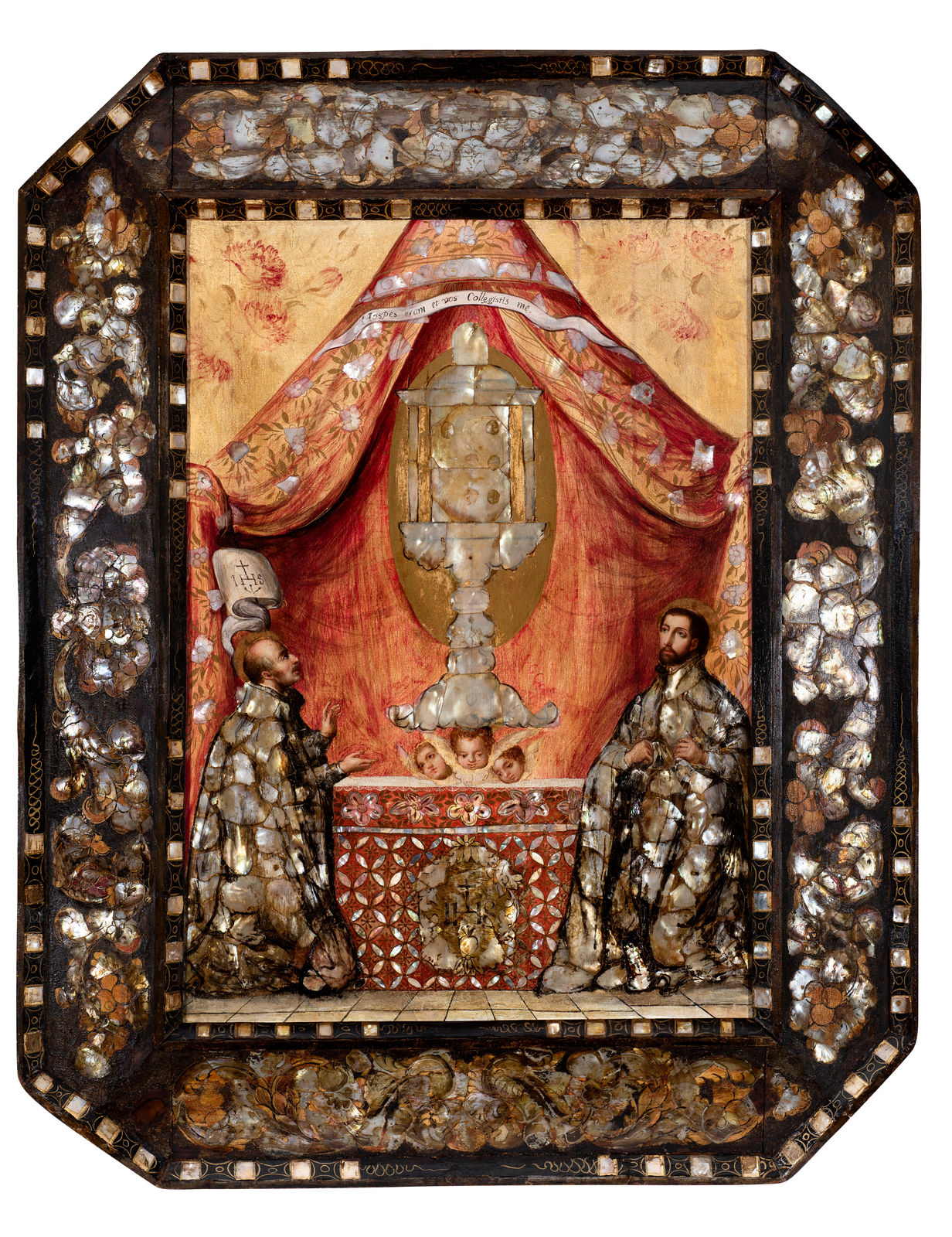 ATTRIBUTED TO MIGUEL GONZÁLEZ, Saint Ignatius of Loyola and Saint Francis Xavier