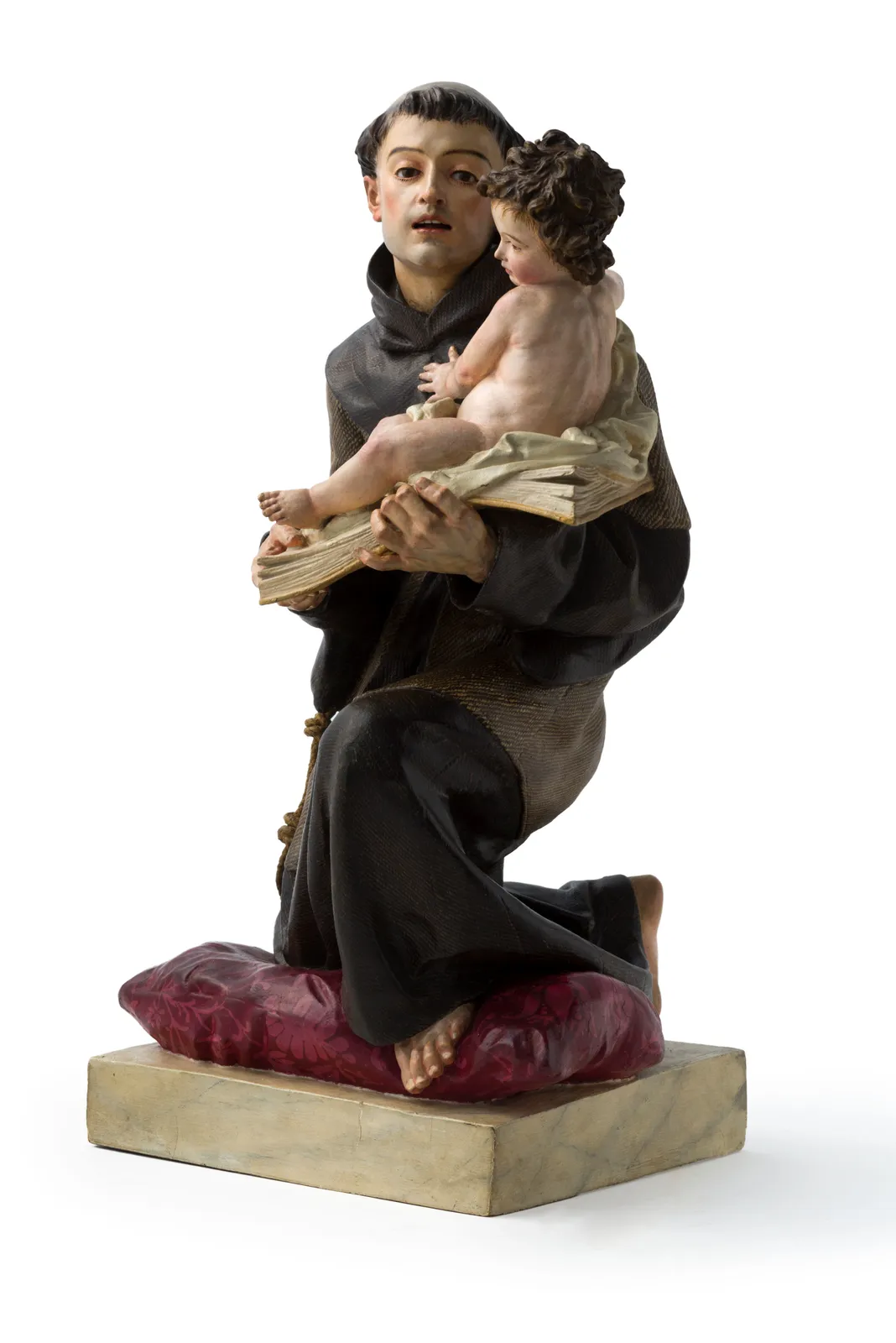 JOSE RISUENO, Saint Anthony of Padua with the Infant Jesus, Circa 1700