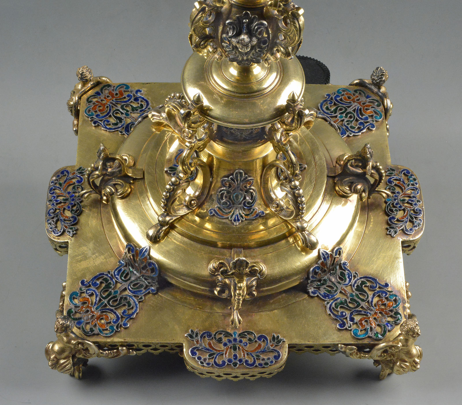 ATTRIBUTED TO LUIS LEZAMA, Portable monstrance