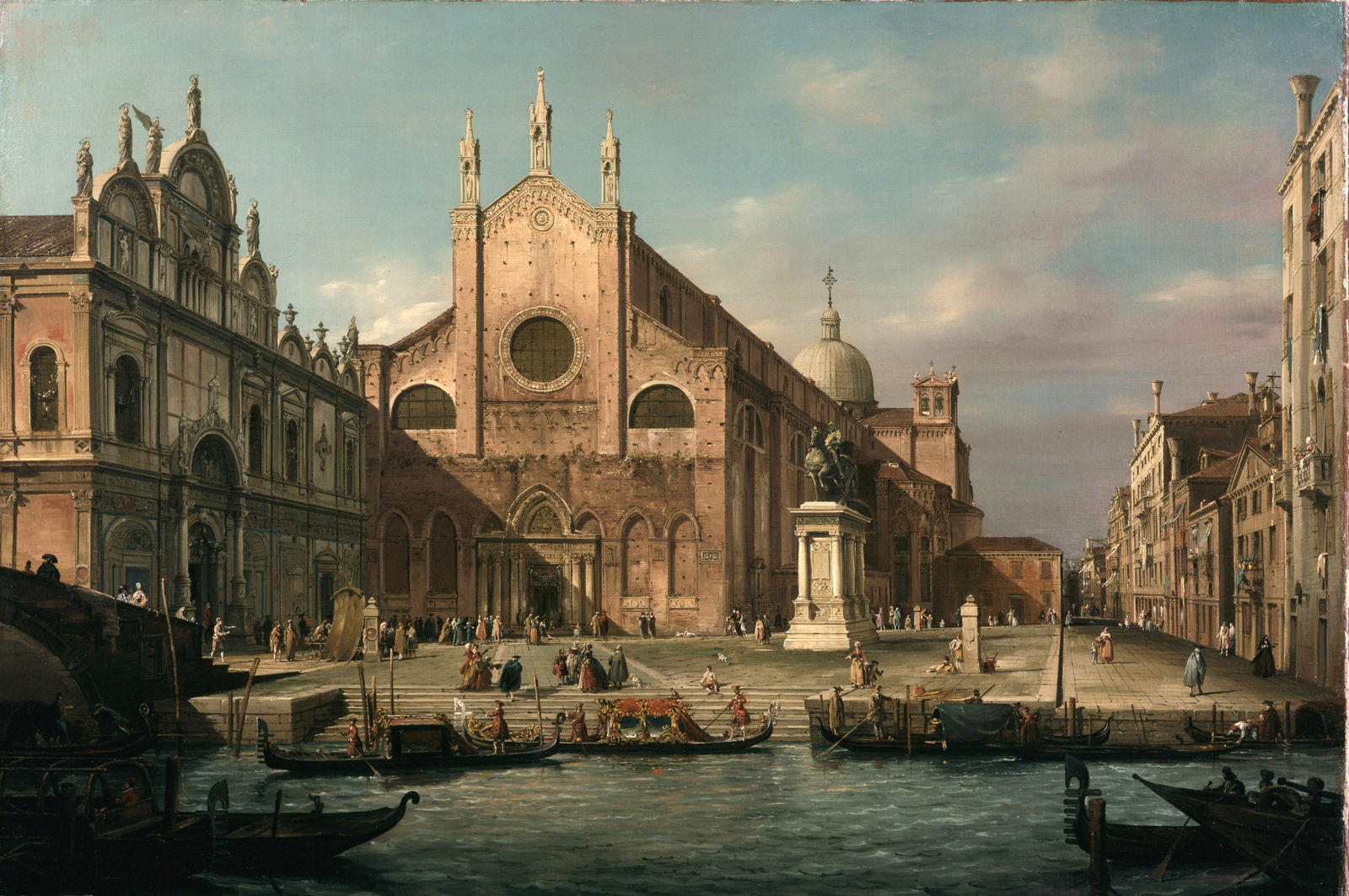 FRANCESCO ZANIN, The Campo SS. Giovanni e Paolo, Venice