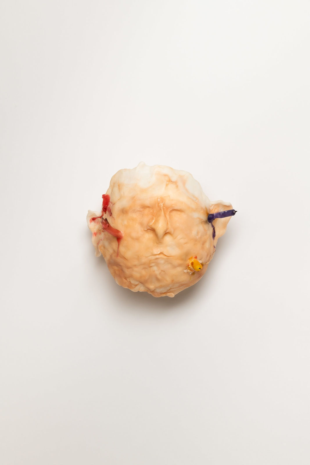 Nick Modrzewski, The Face of Melted Candles (After a Night of Mischievous Legislative Activity), 2021