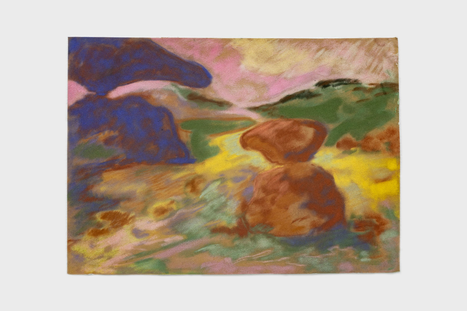 Blake Daniels, Study for ‘Mountain Sanctuary’ no.I, 2023