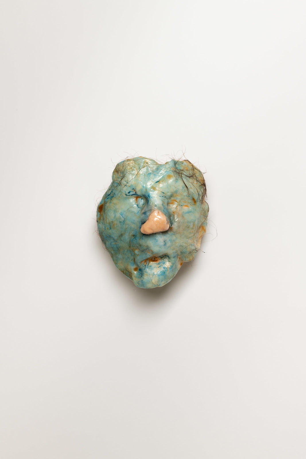 Nick Modrzewski, The Face of the Slopdrenched Fraudster, 2021