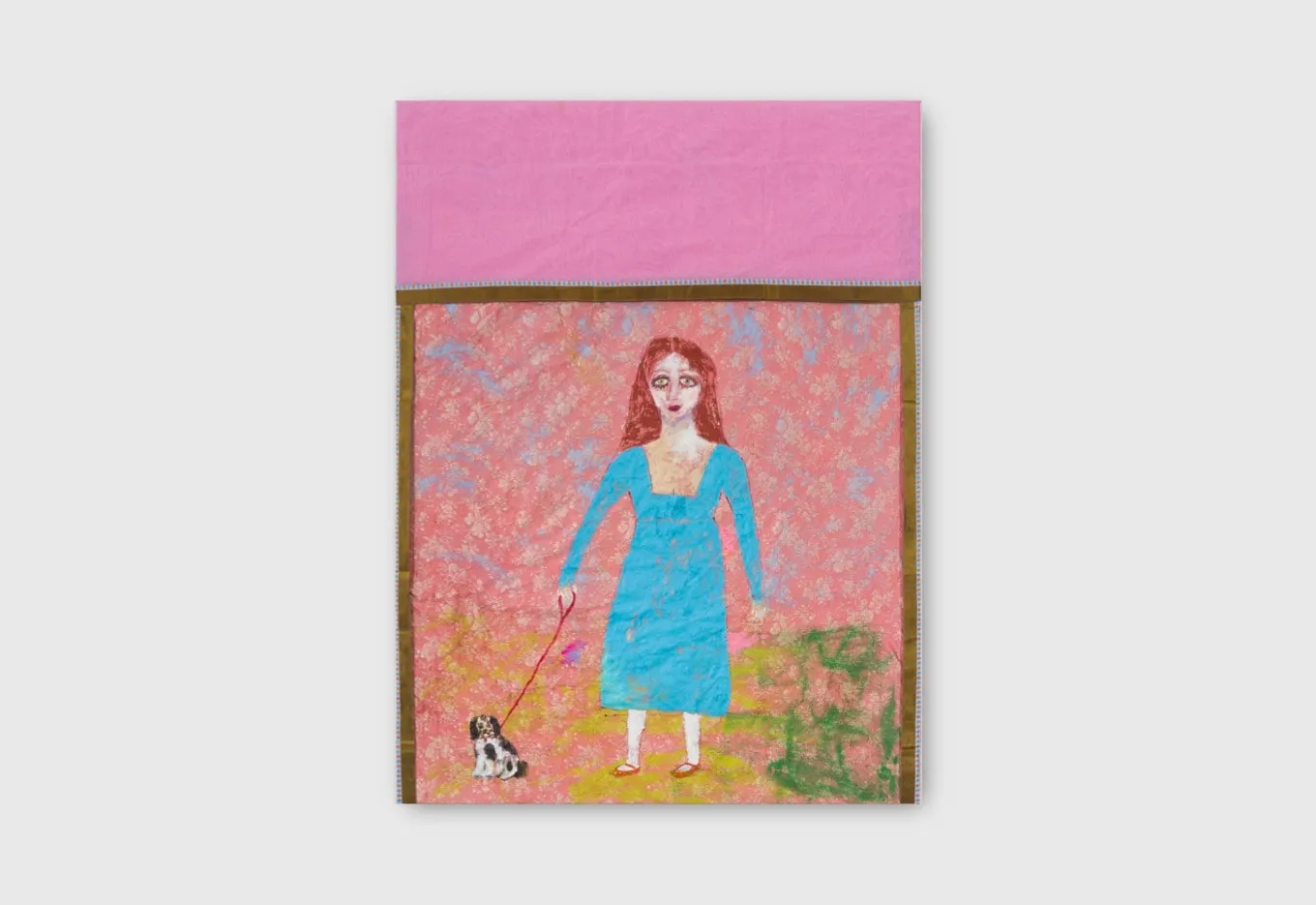 Jenny Watson, A young girl with a spaniel, 2026