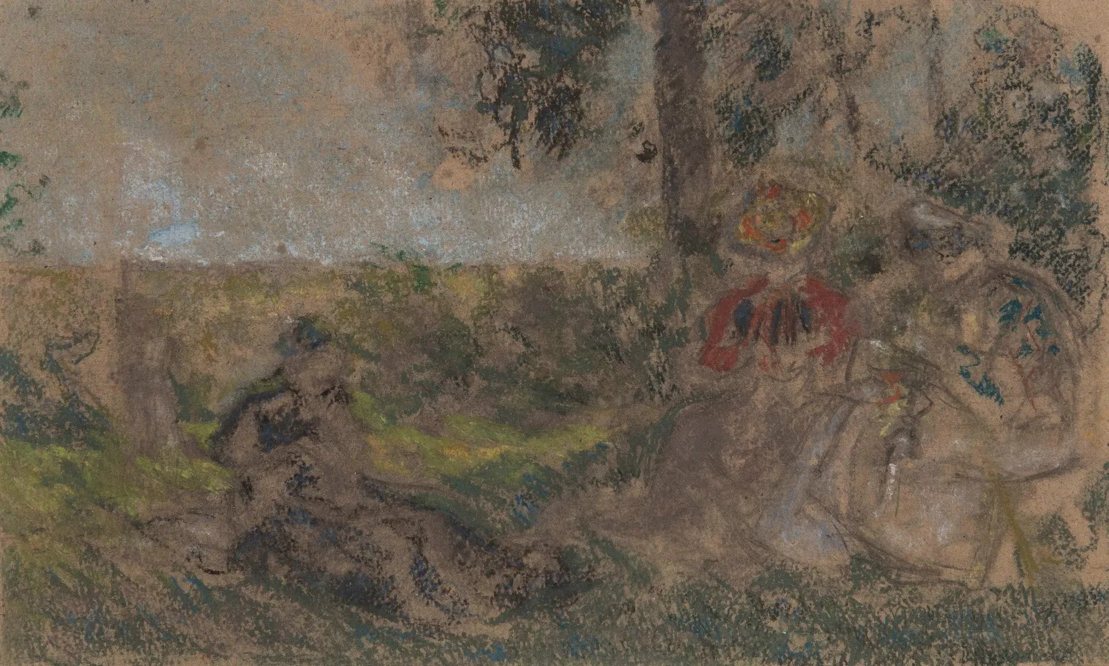 Ker-Xavier Roussel, Le Pique-nique des Roussel à L’Etang-la-Ville, c.1893-4