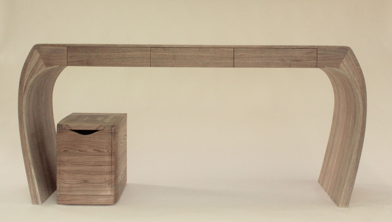 Jonathan Field, Ash Desk and storage unit, 2016