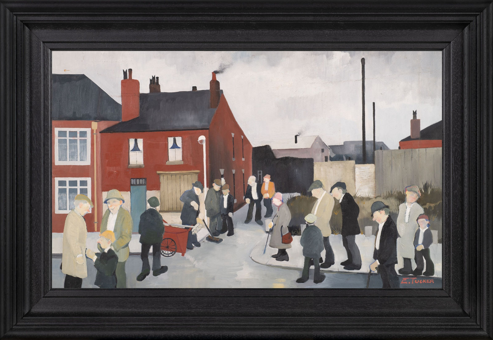 Eric Tucker, Streetsweeper and crowd