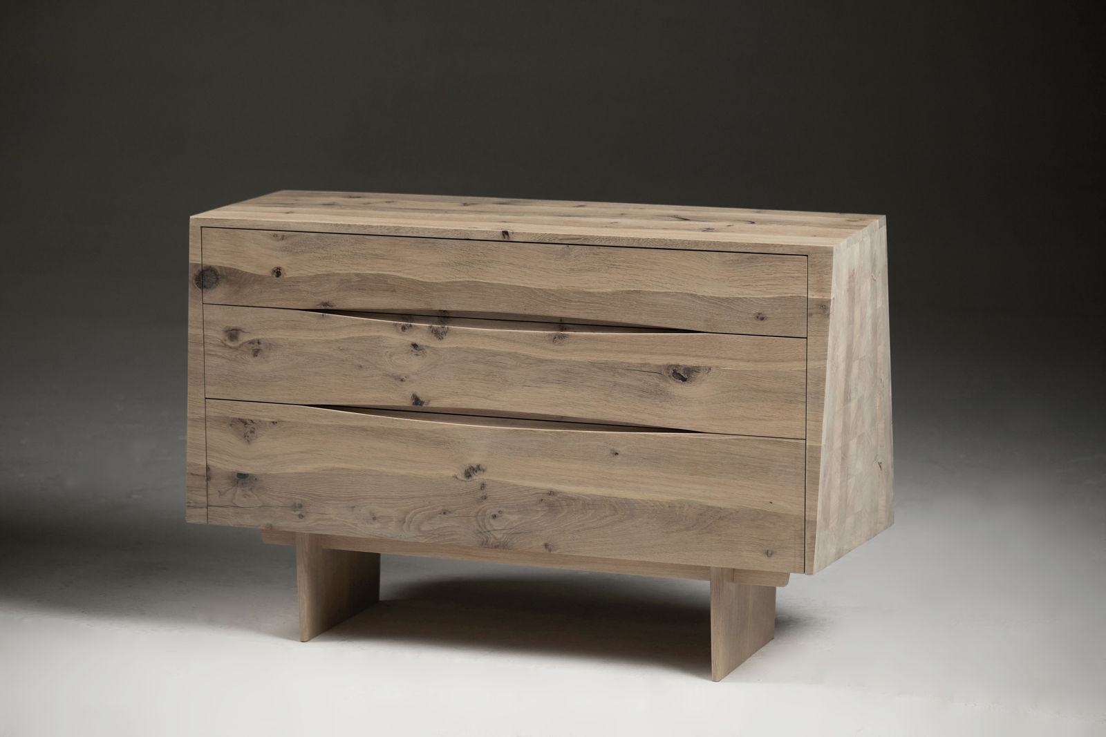 Jonathan Field, Chest of drawers with asymmetrical sides, October 2025