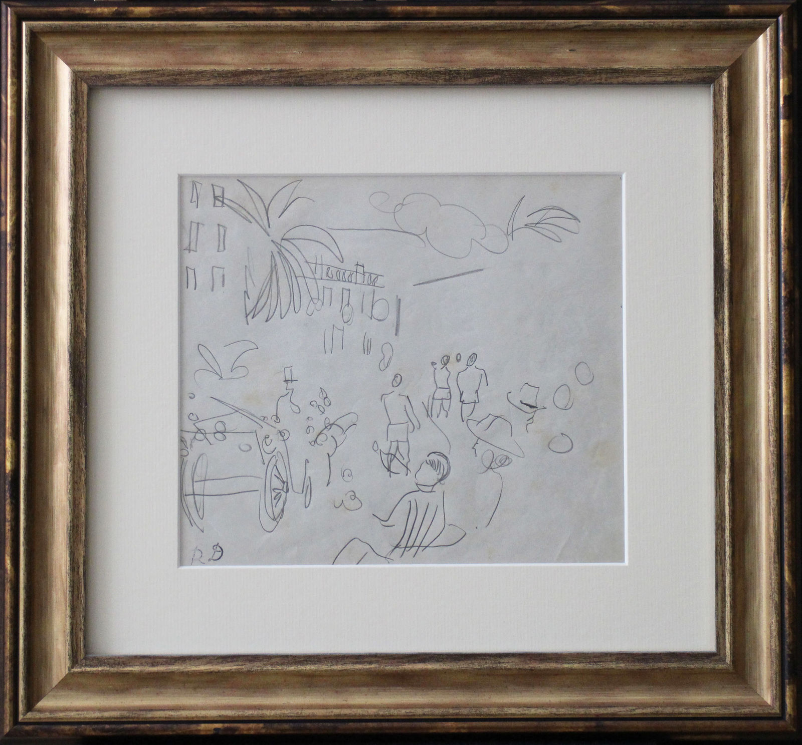 Raoul Dufy, Carnaval à Nice, le défilé, c. 1934