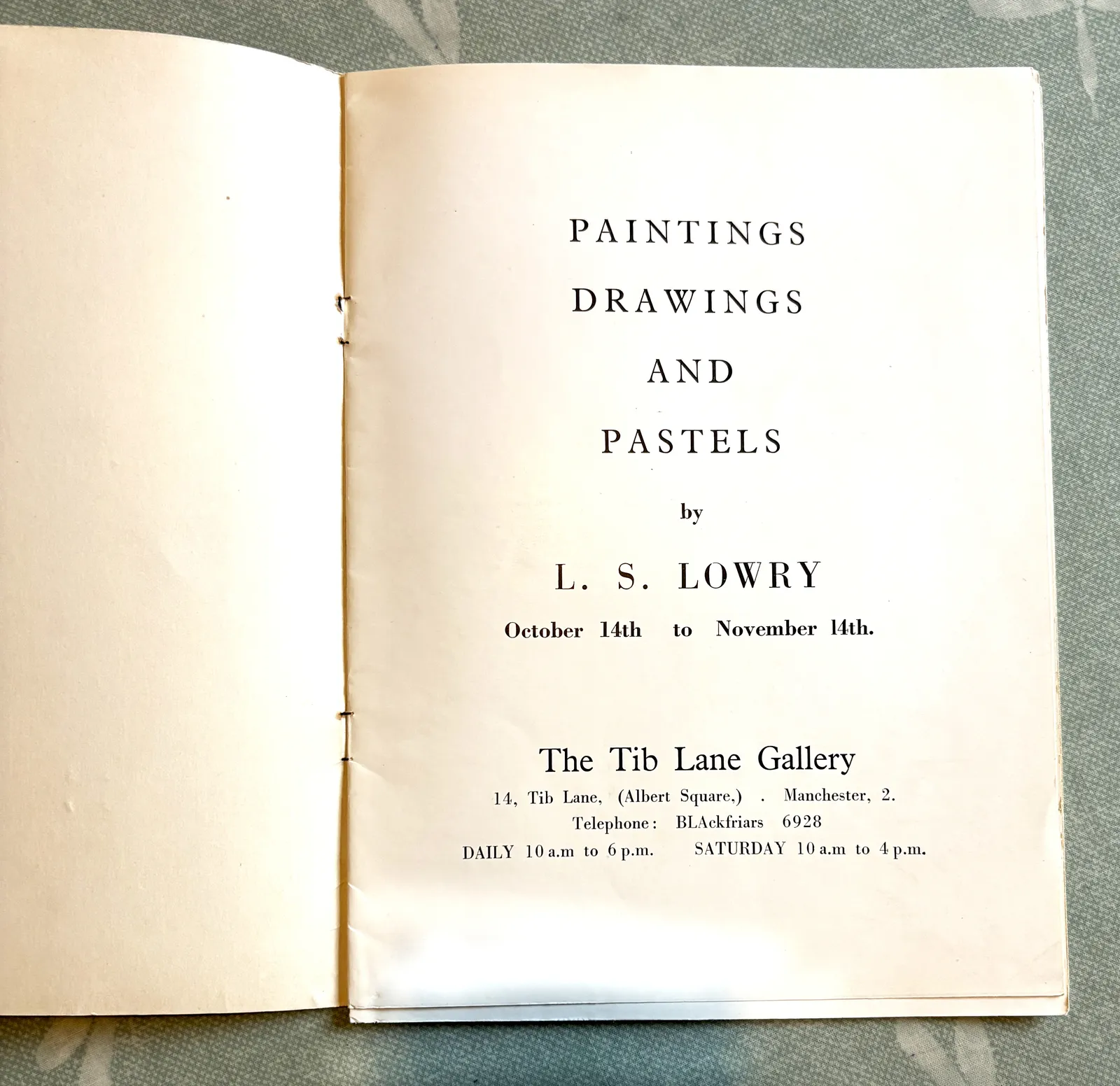 L.S Lowry, St Johns Church Deansgate , 1928