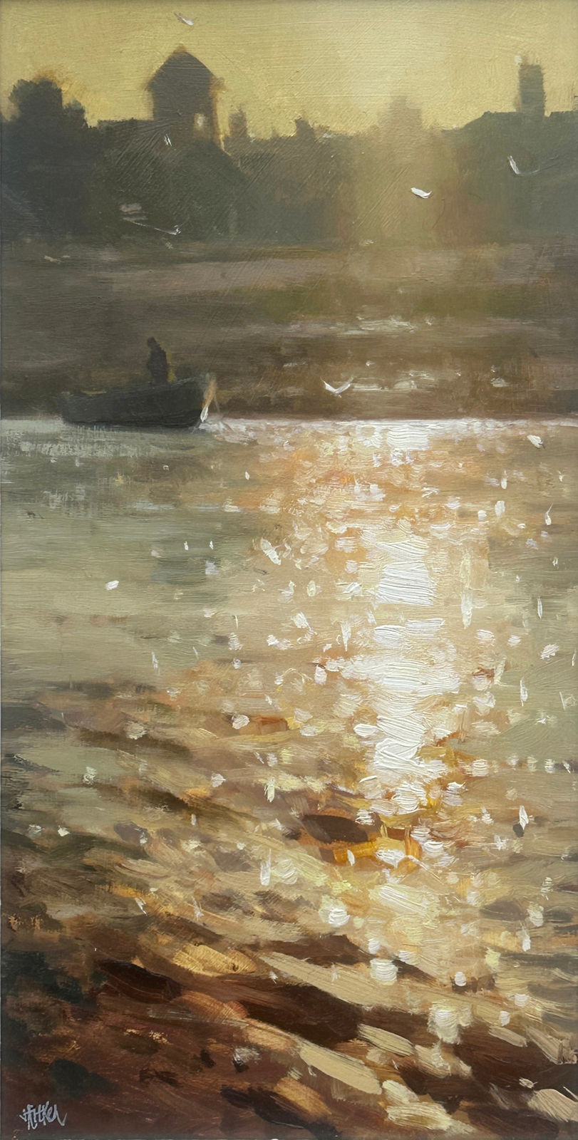 Jenny Aitken, Evening Fishing