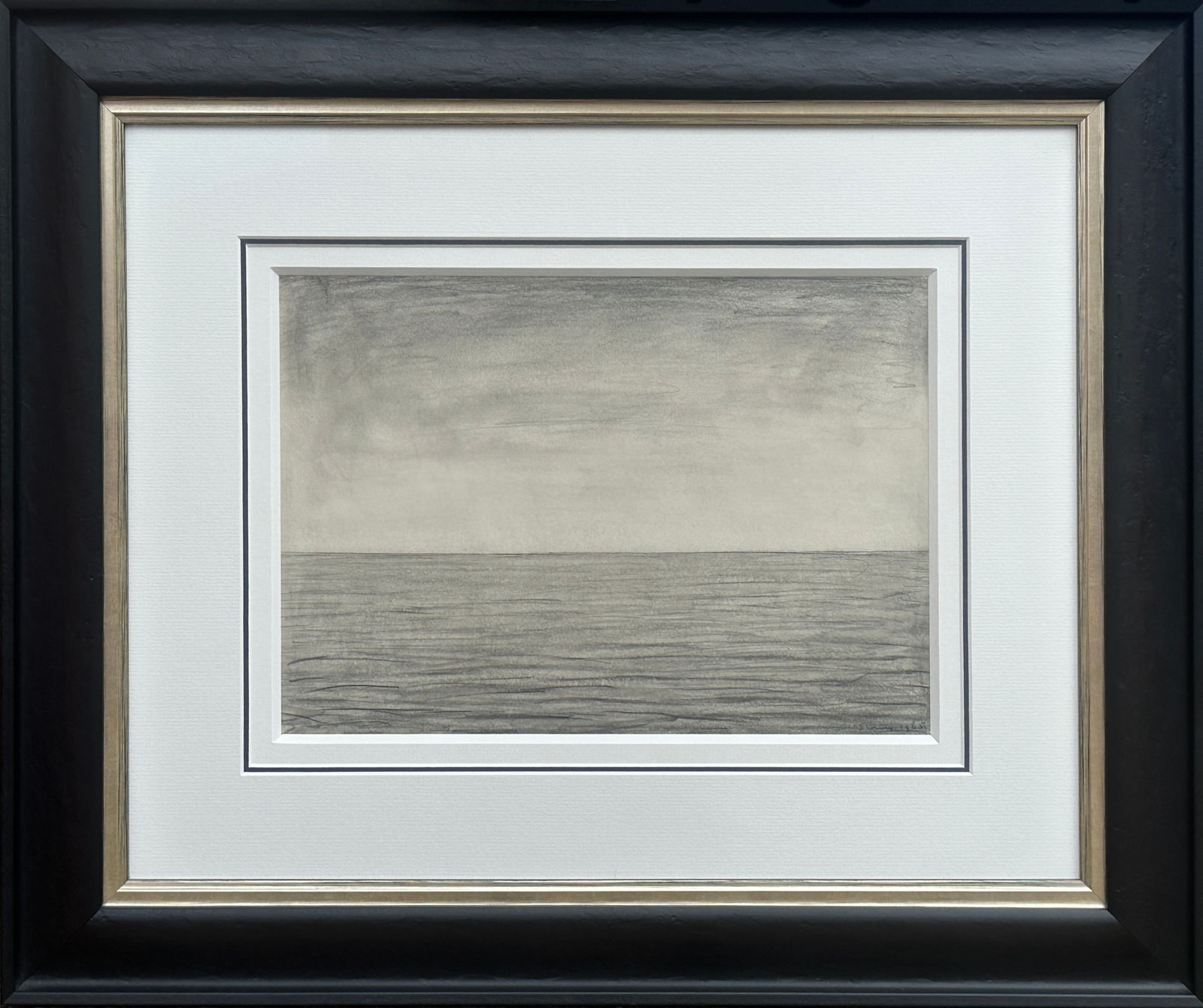 L.S Lowry, The Sea, 1965