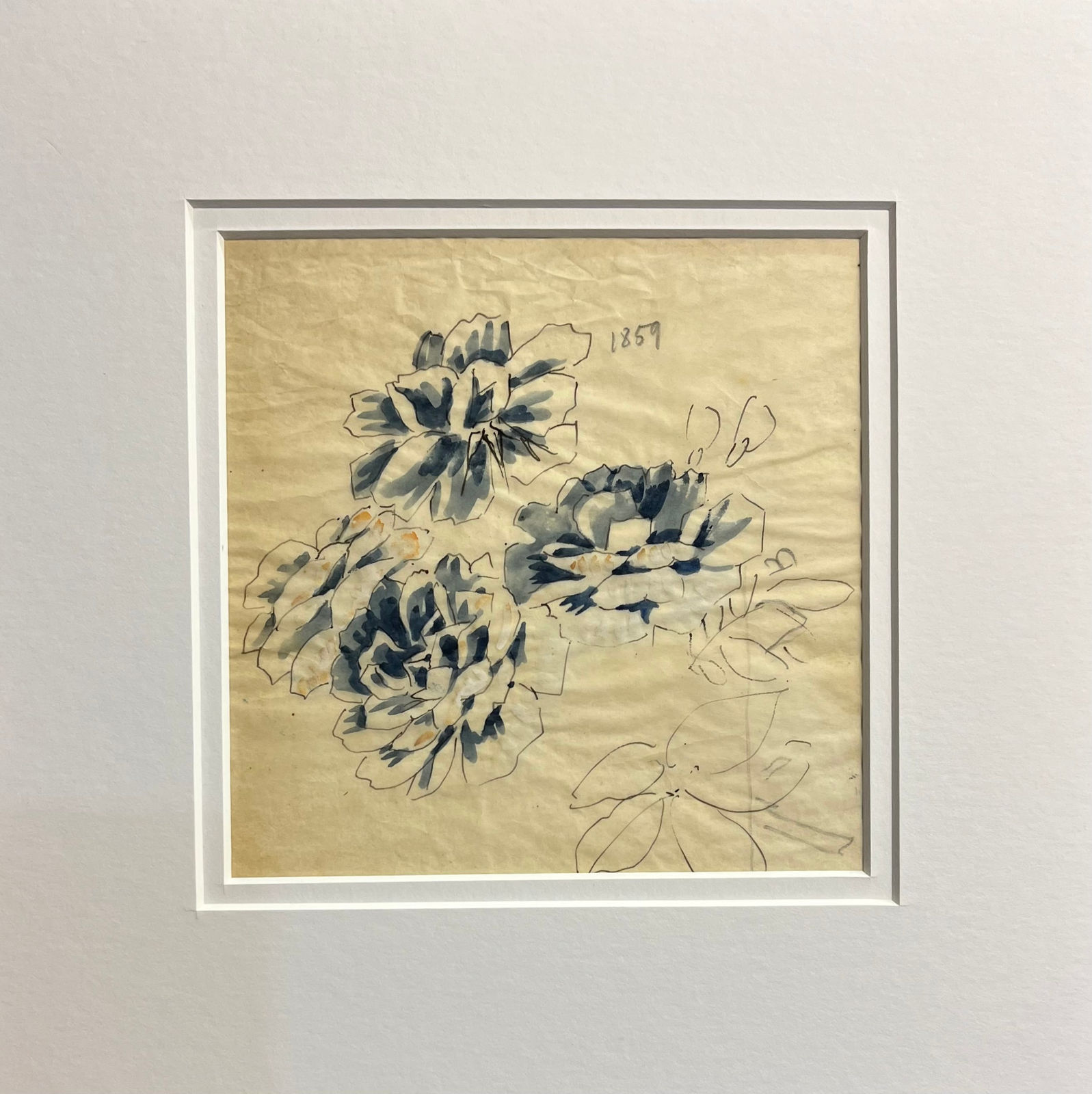 Pierre Adolphe Valette, Navy and White Study