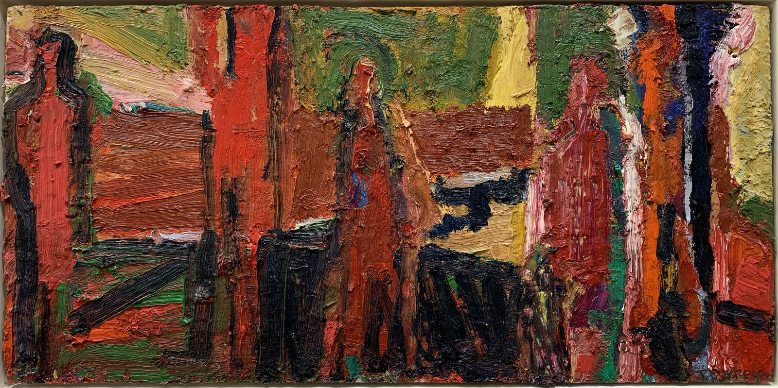 Craig Jefferson NEAC, Standing Figures (red)