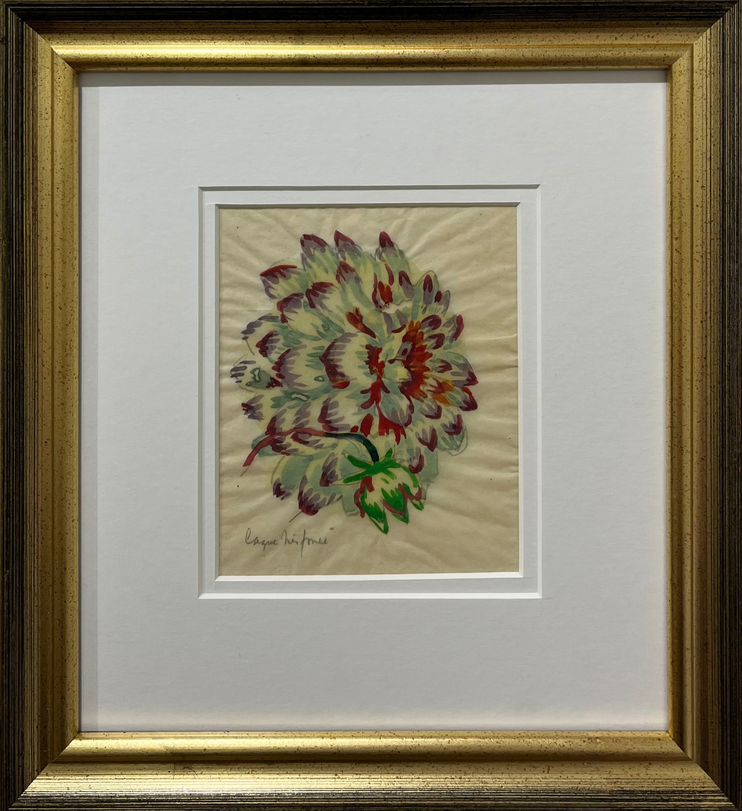 Pierre Adolphe Valette, Carmine Lake