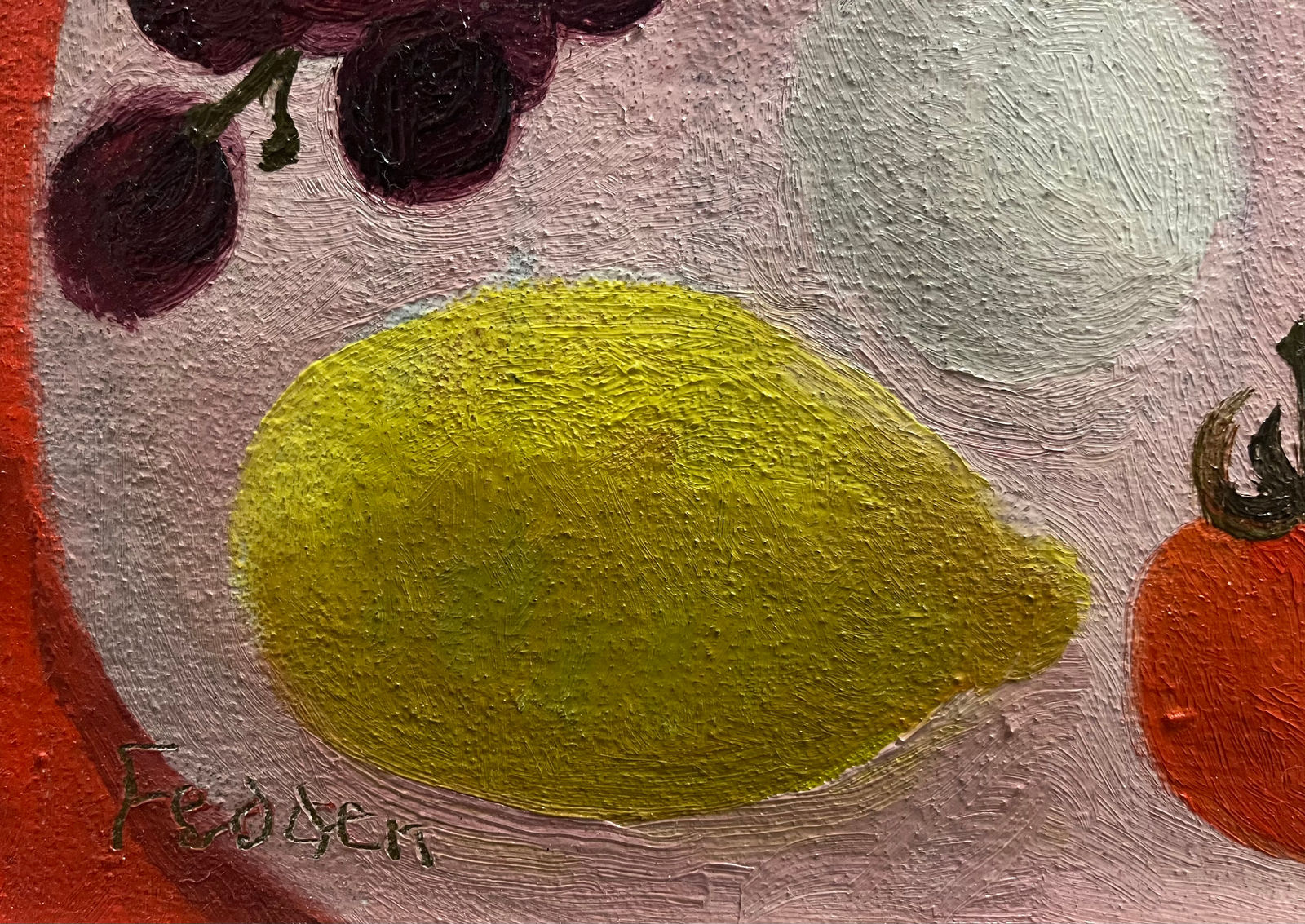 Mary Fedden, The Striped Mug, 2005