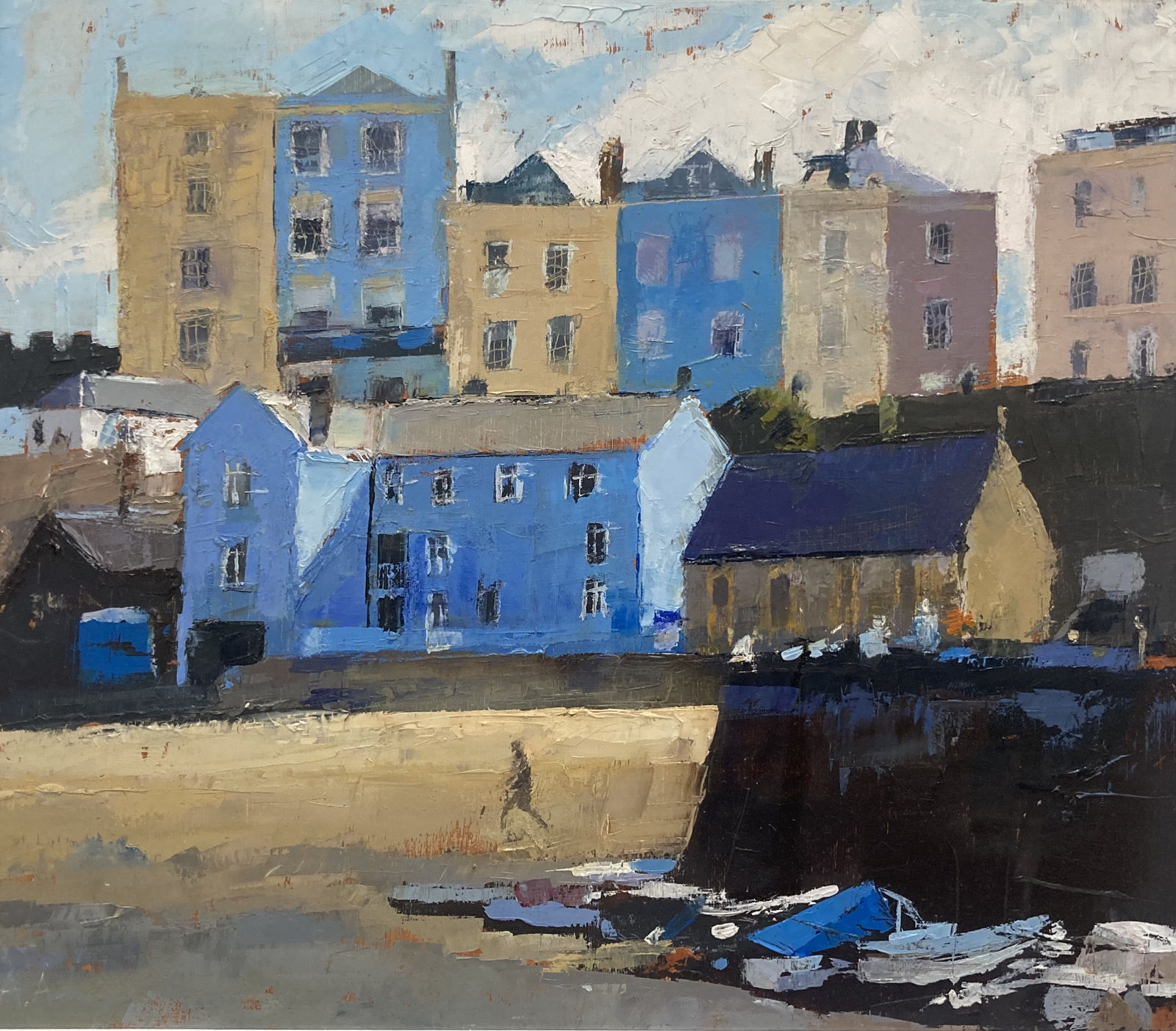 Anne Aspinall MAFA, Tenby Harbour, Low Tide