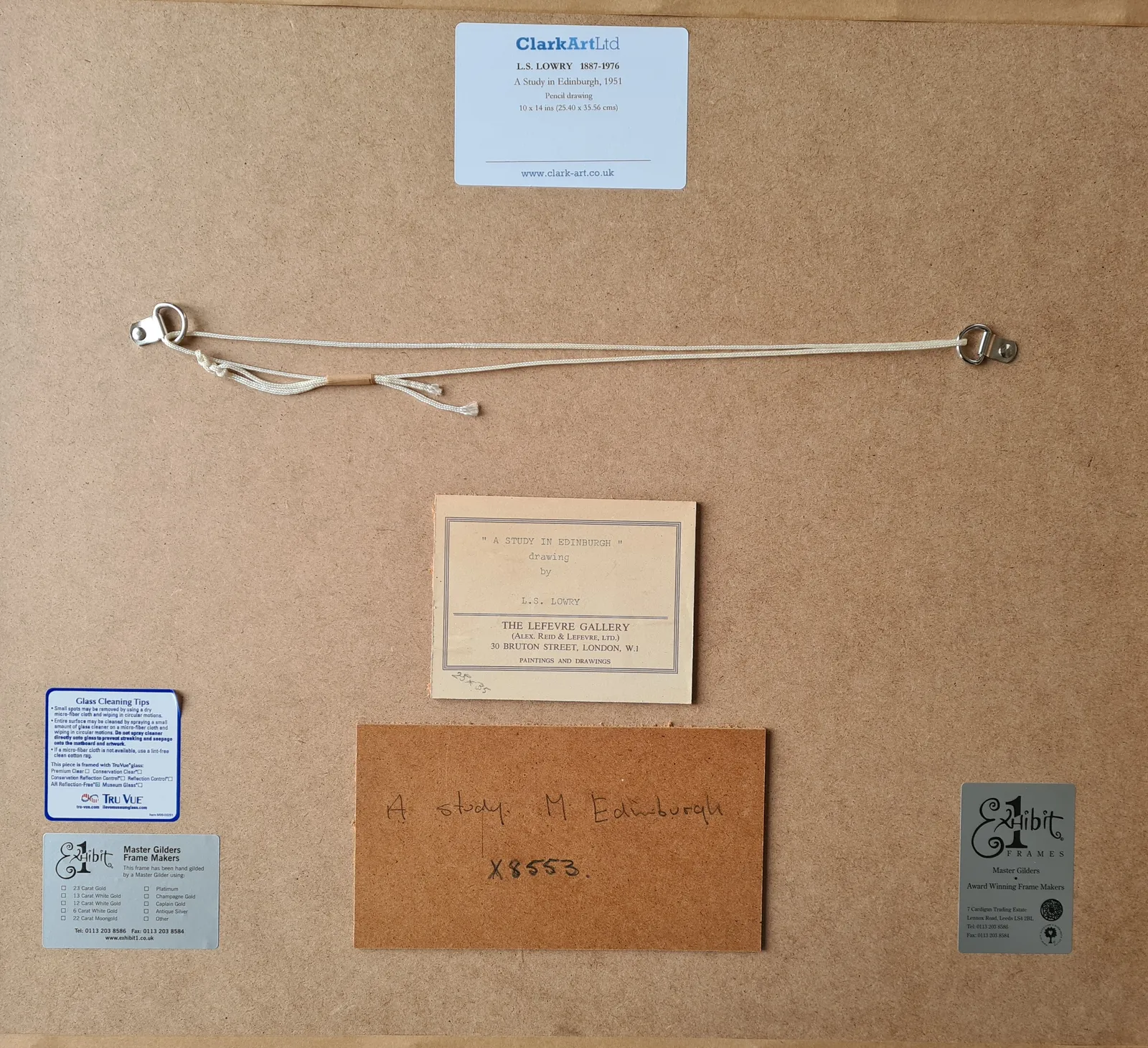 L.S Lowry, A Study in Edinburgh, 1951