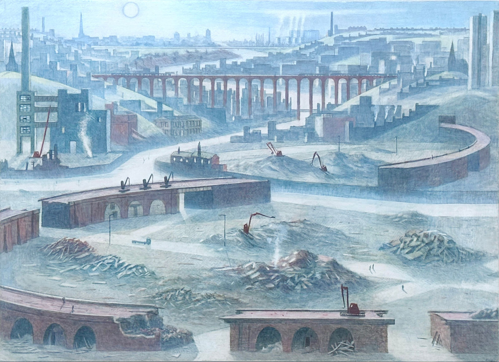 Helen Clapcott, Around Tiviot Dale Railway, 2021