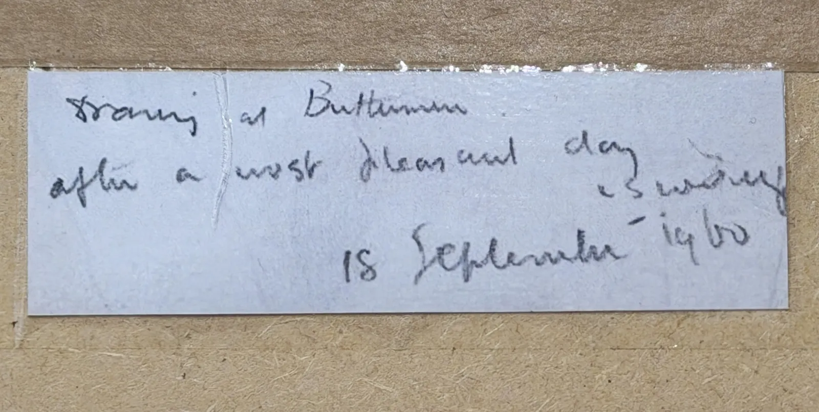 L.S Lowry, Lake Scene - Buttermere, 1960