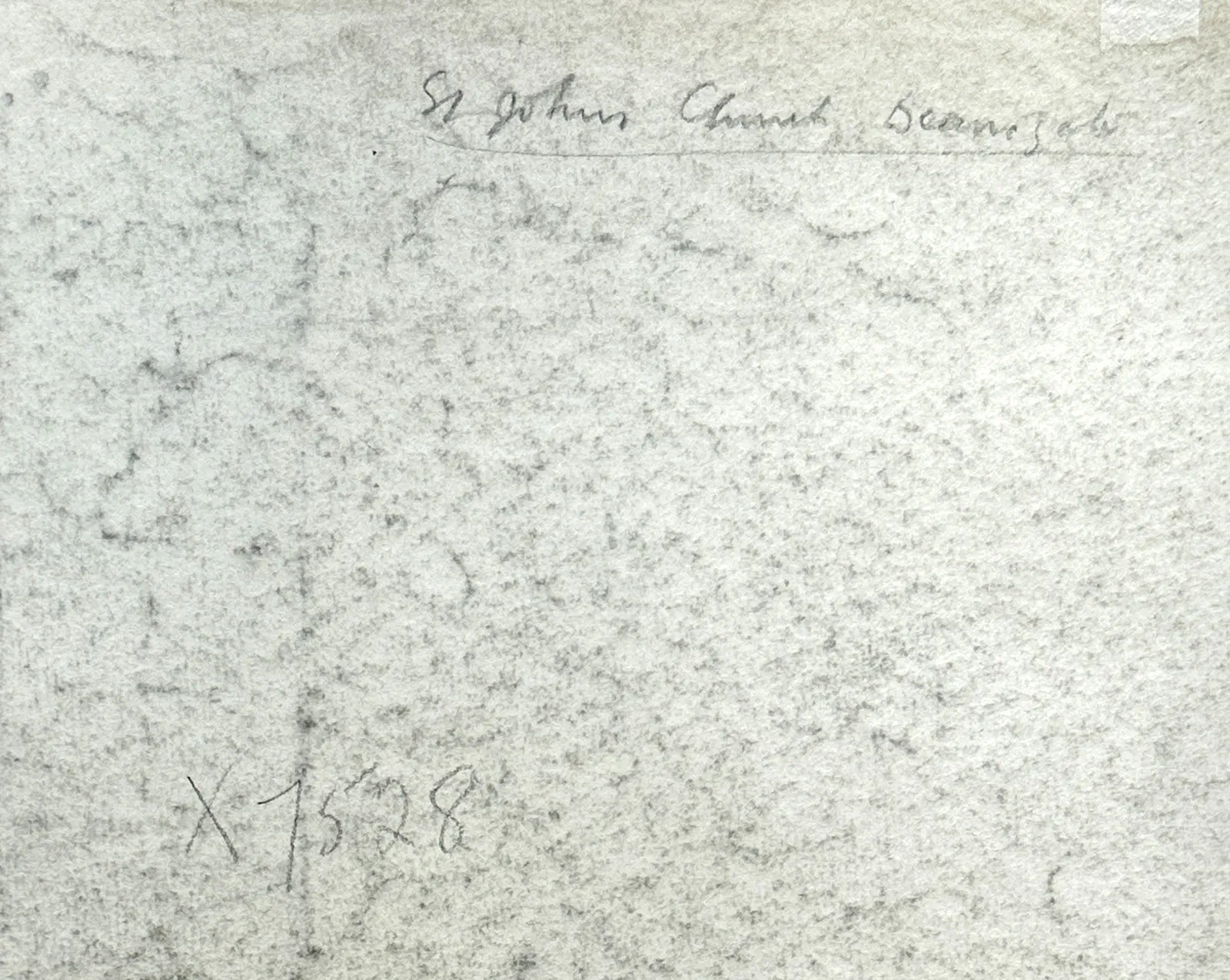 L.S.Lowry, St Johns Church Deansgate , 1928