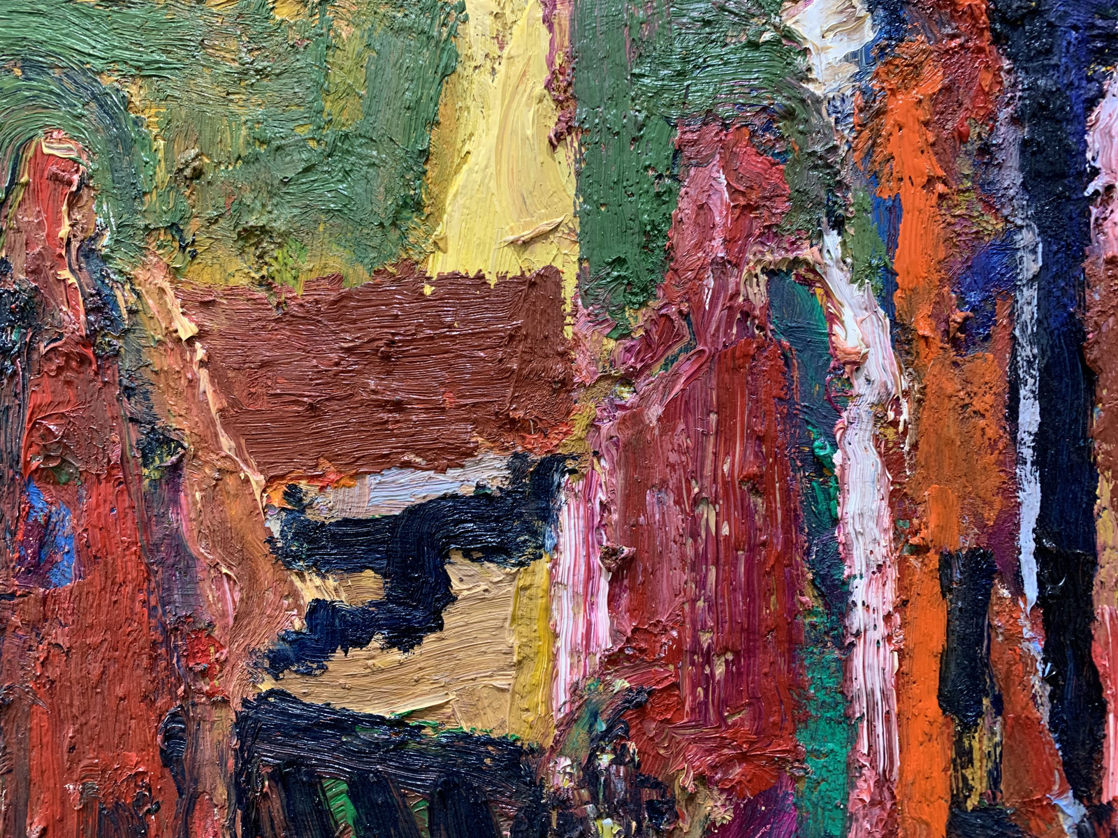 Craig Jefferson NEAC, Standing Figures (red)