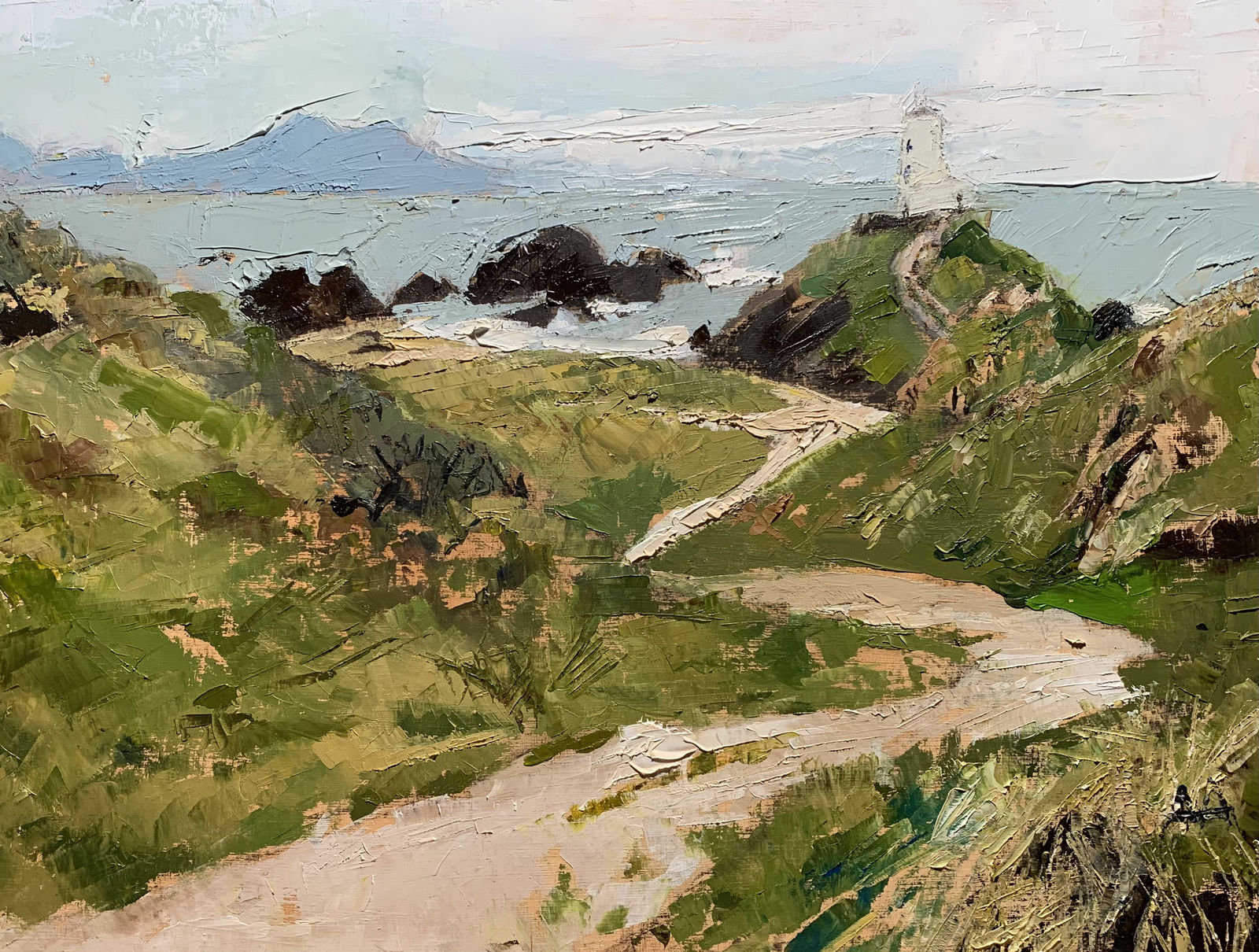 Anne Aspinall MAFA, Tŵr Mawr, Ynys Llanddwyn