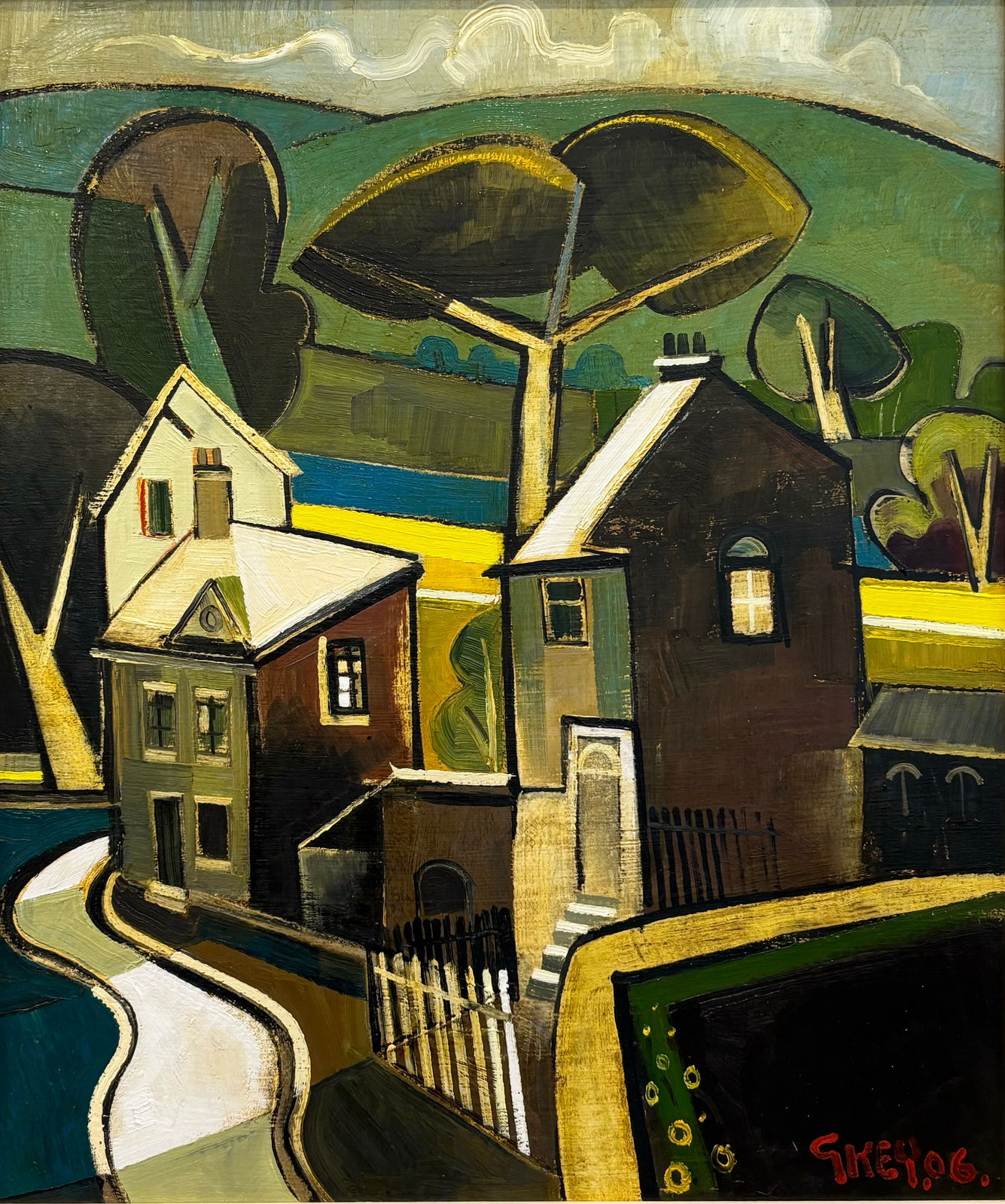 Geoffrey Key, Pennine Town, 2006