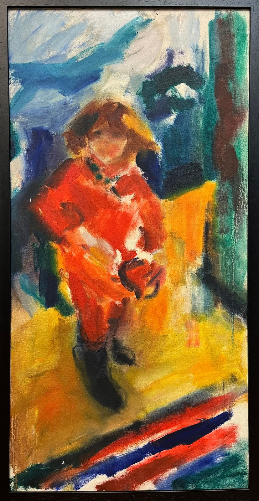 Ghislaine Howard, Cordelia in Red, 1989
