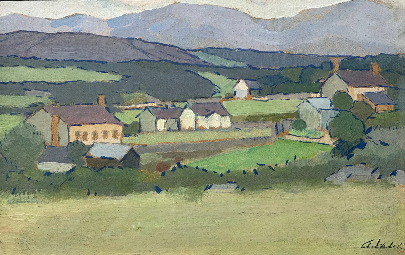 Pierre Adolphe Valette, Tyn-Y-Gongl, Anglesey