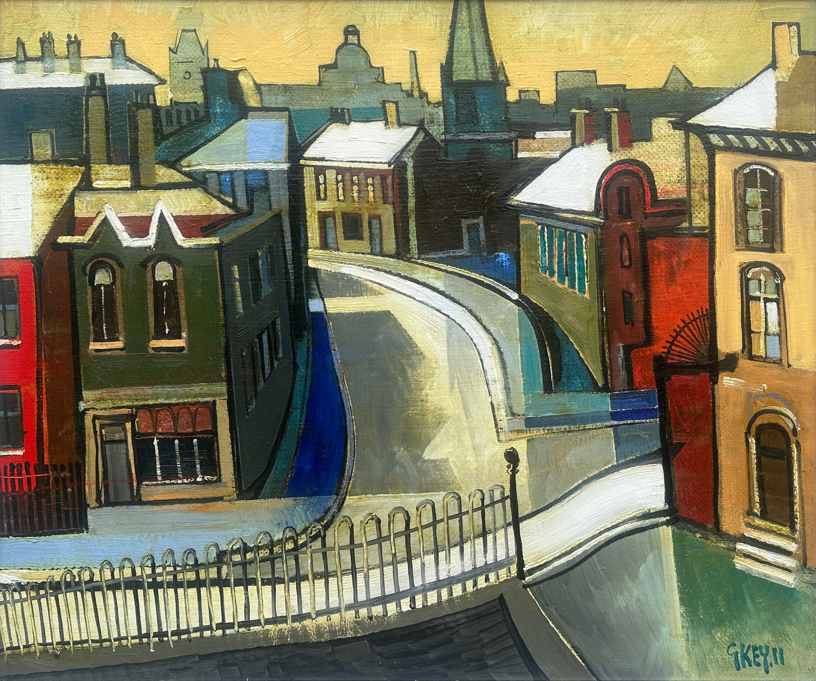 Geoffrey Key, Street Railings, 2011