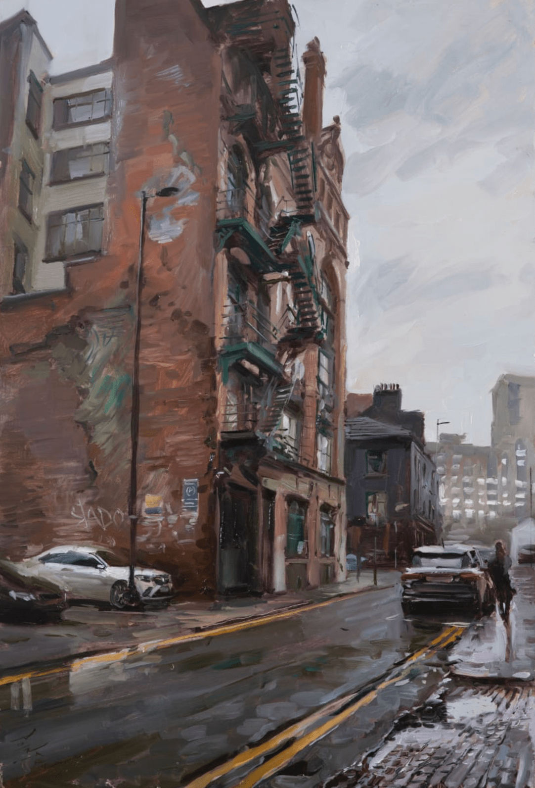 Rob Pointon ROI, Fire Escape, Port St, Northern Quarter, Manchester