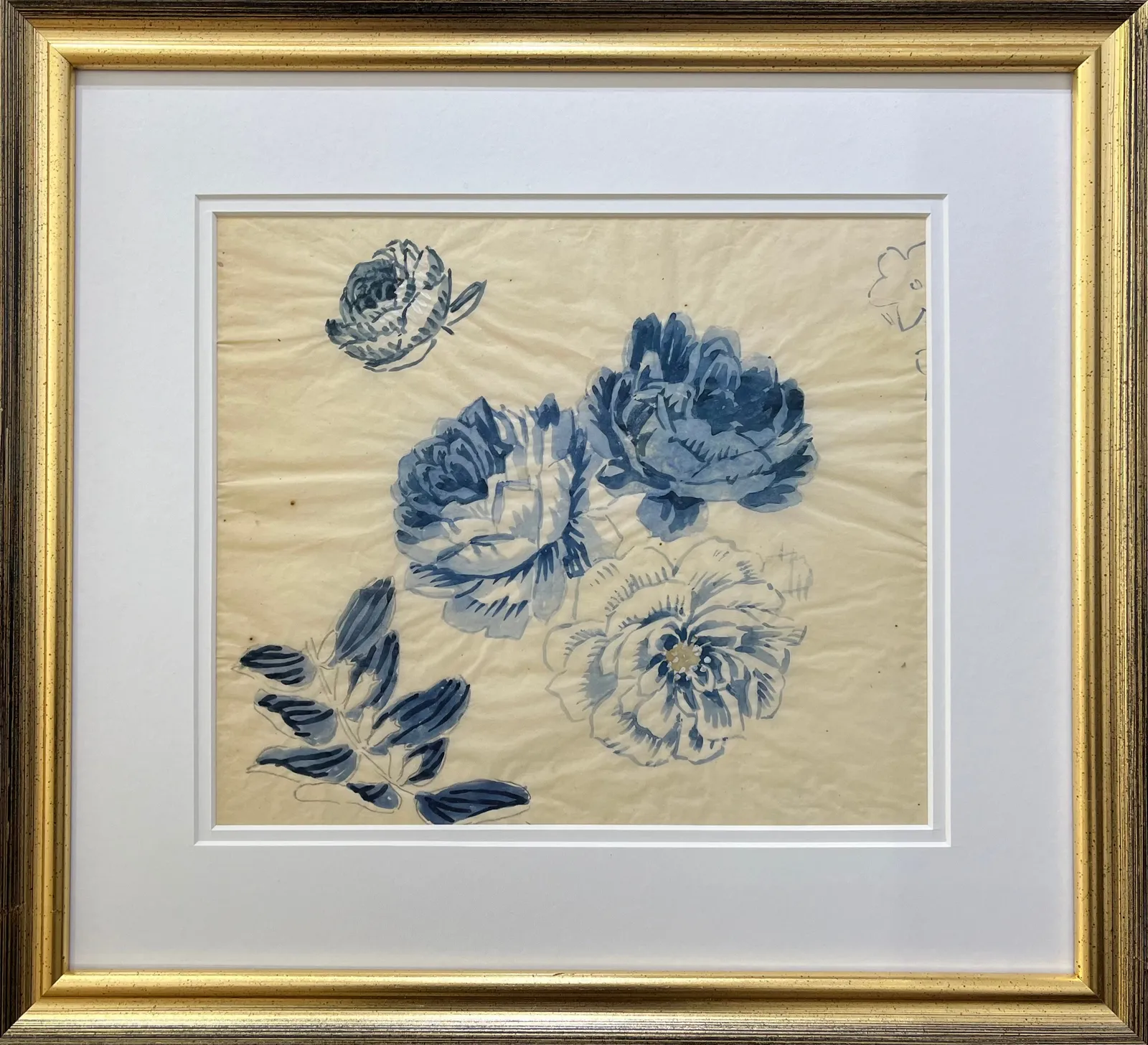 Pierre Adolphe Valette, Blue Florals