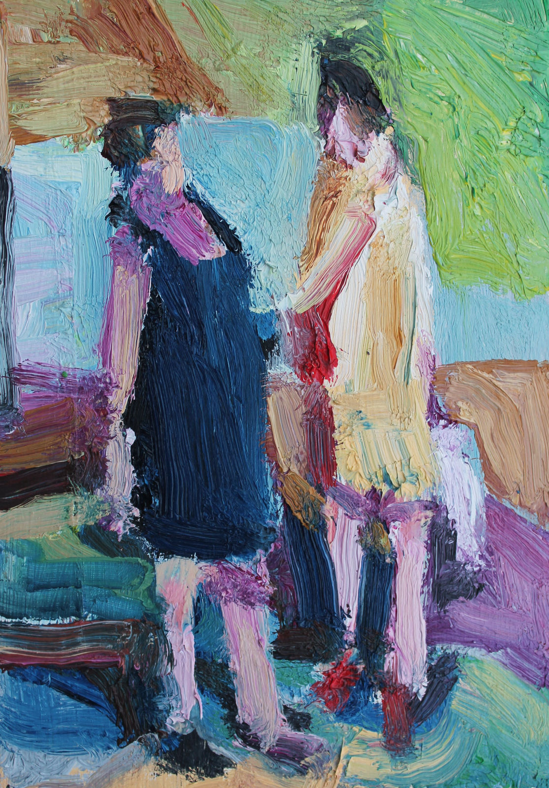 Craig Jefferson NEAC, Black Dress and Red Handbag