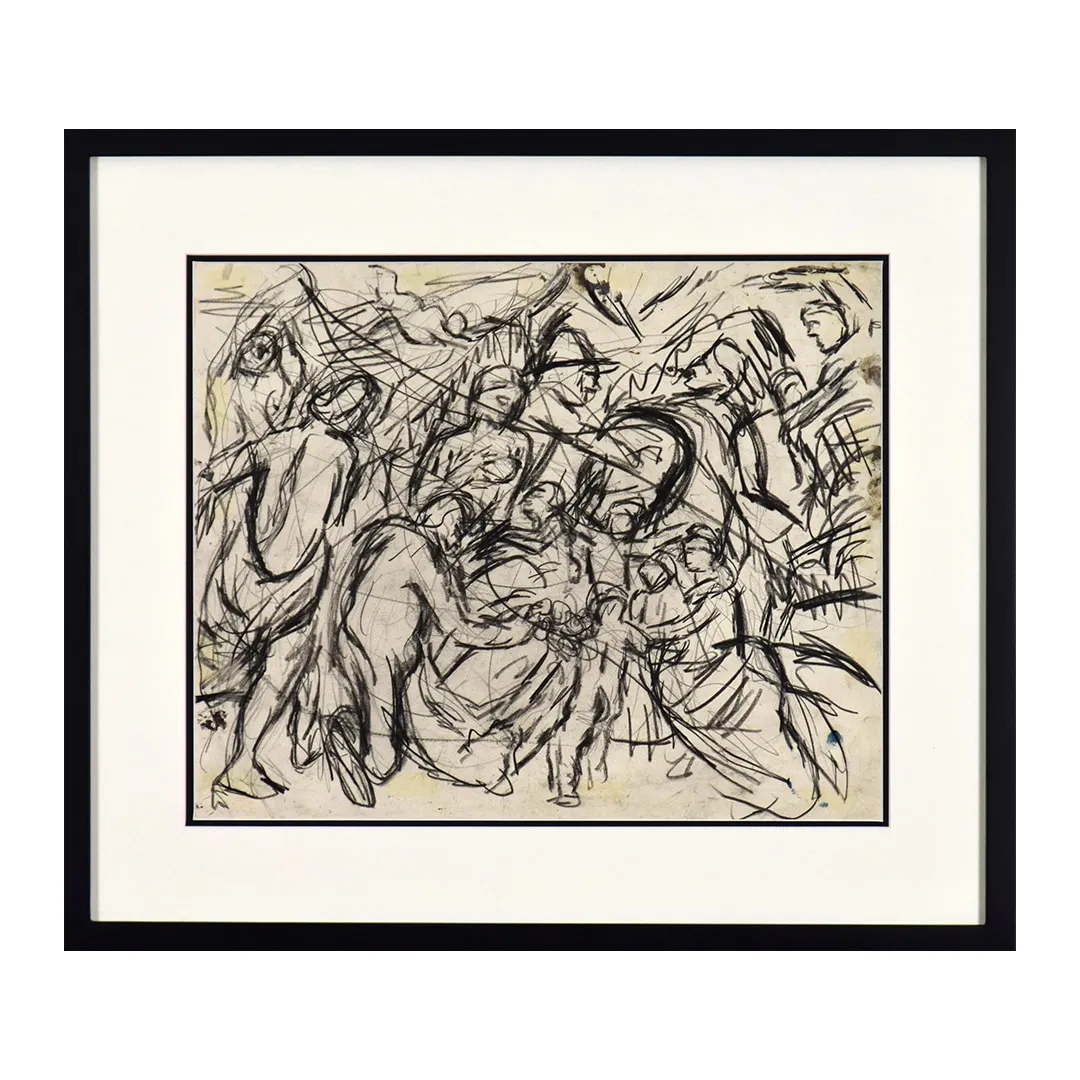 Leon Kossoff, From 'Minerva Protects Pax from Mars' by Rubens, 1980 - 1981