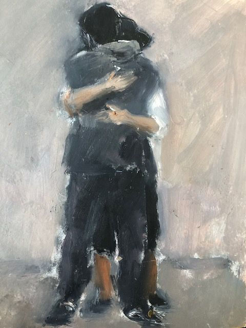 Ghislaine Howard, From ‘Embracing Manchester’: Man in a Grey Hoodie