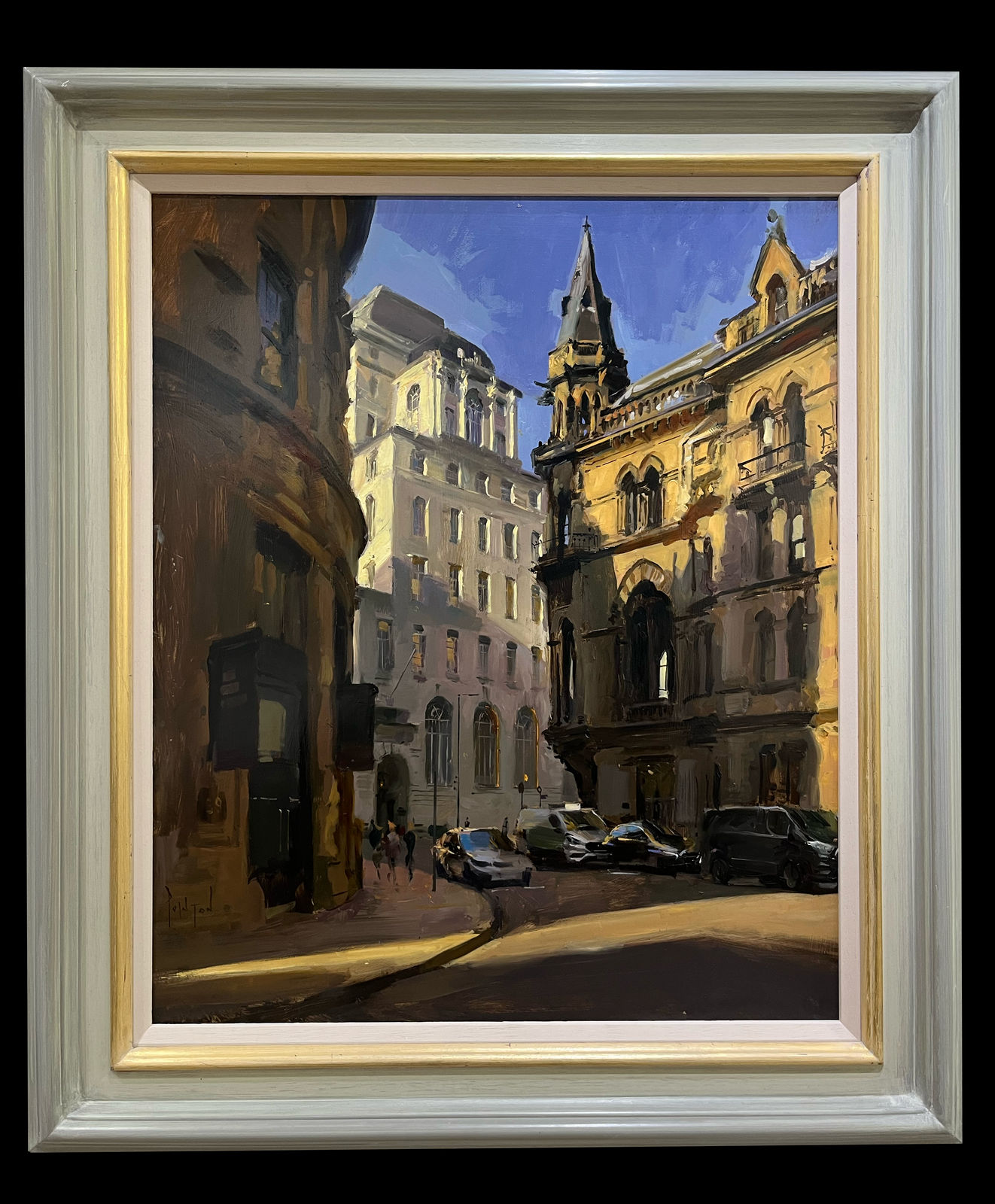 Rob Pointon ROI, Morning Light, Spring Gardens