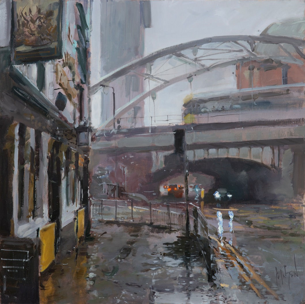 Rob Pointon ROI, Puddles infront of The Britons