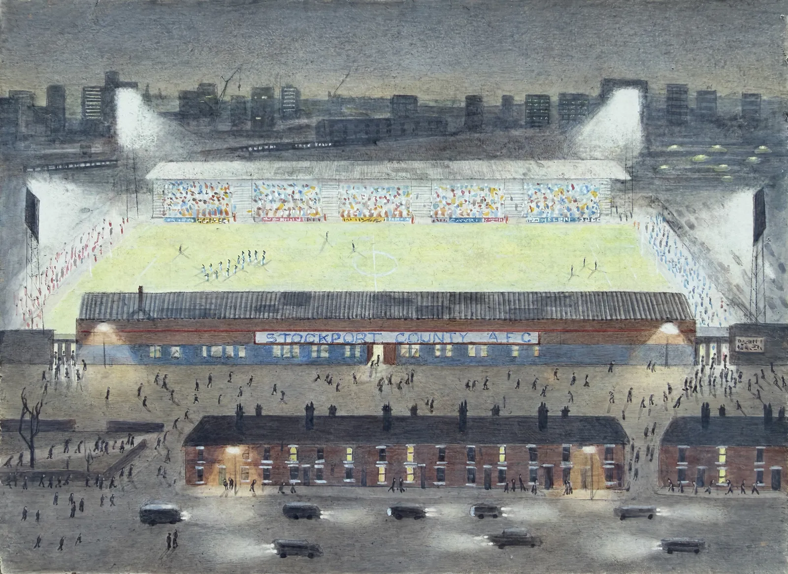 Helen Clapcott, Grounds at Night