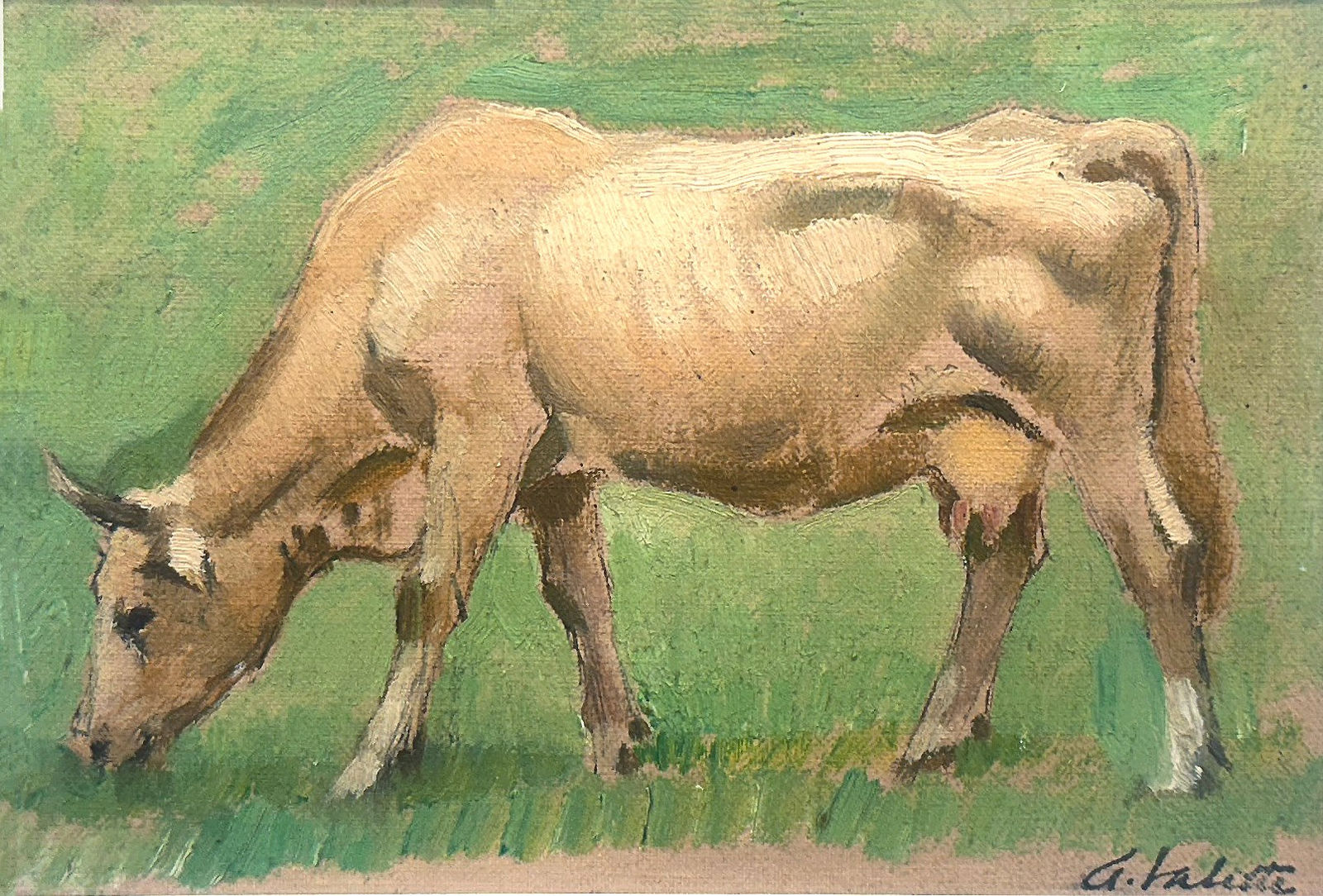 Pierre Adolphe Valette, Cow