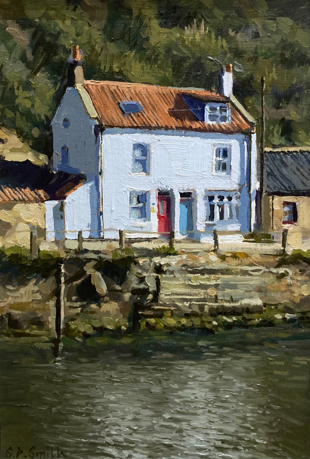 Steven Smith, Auntie Annie's Cottage, Staithes Harbour