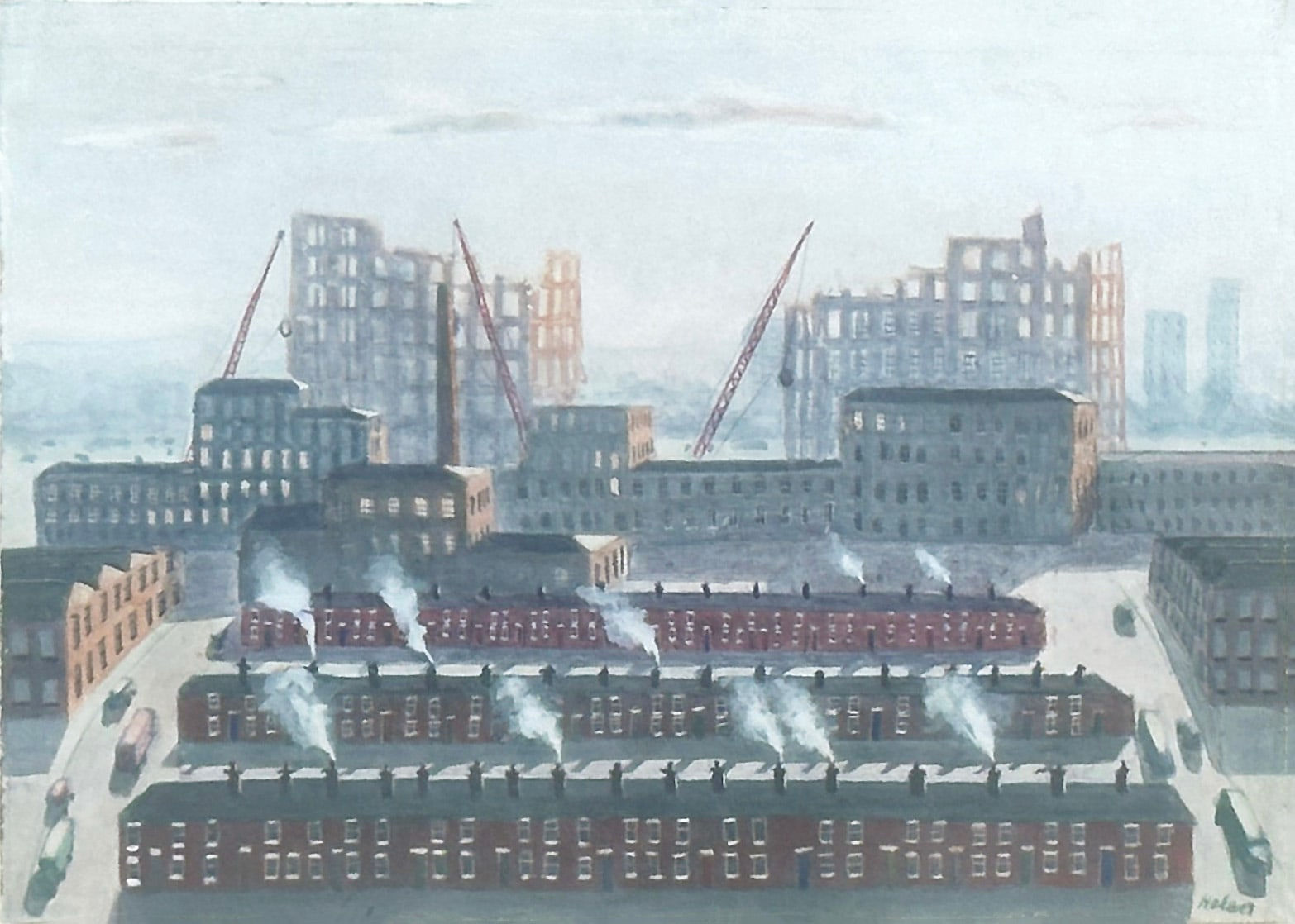 Helen Clapcott, Row Upon Row, 1992