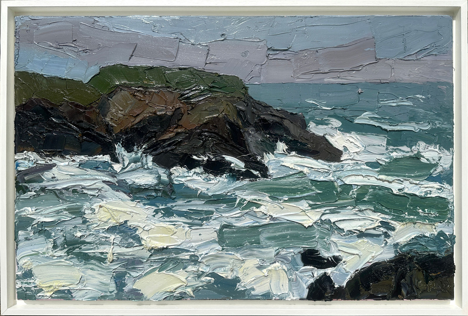 Emily Faludy, Winter Sea, Treyarnon Bay