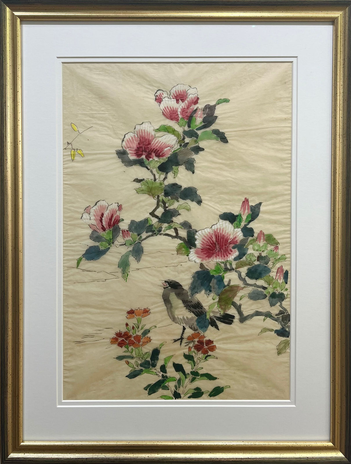 Pierre Adolphe Valette, Bird in Blossoms