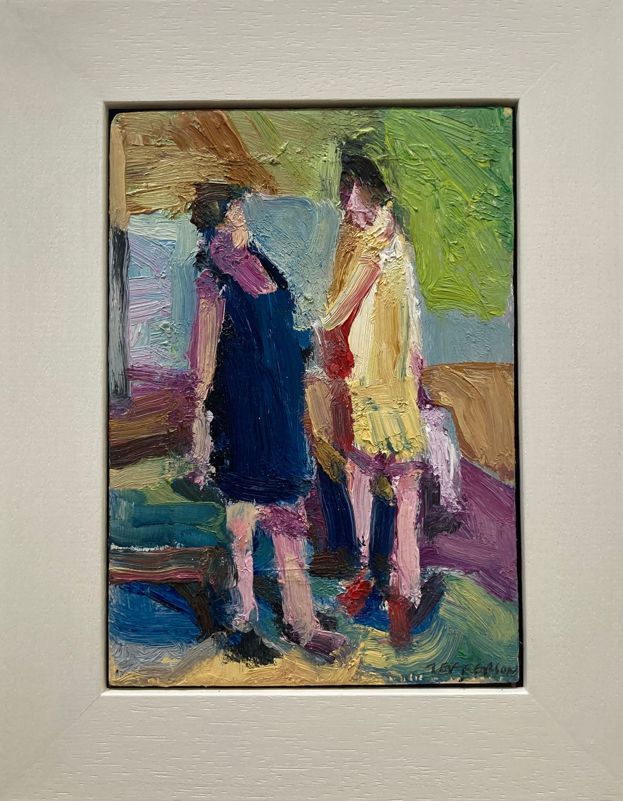 Craig Jefferson NEAC, Black Dress and Red Handbag