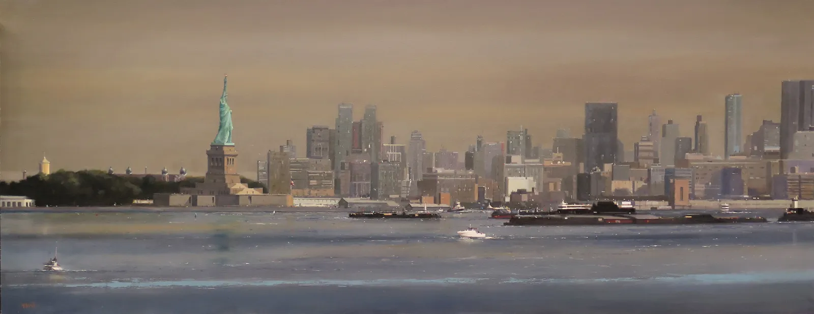 Michael Ashcroft ROI MAFA, New York Skyline , 2021