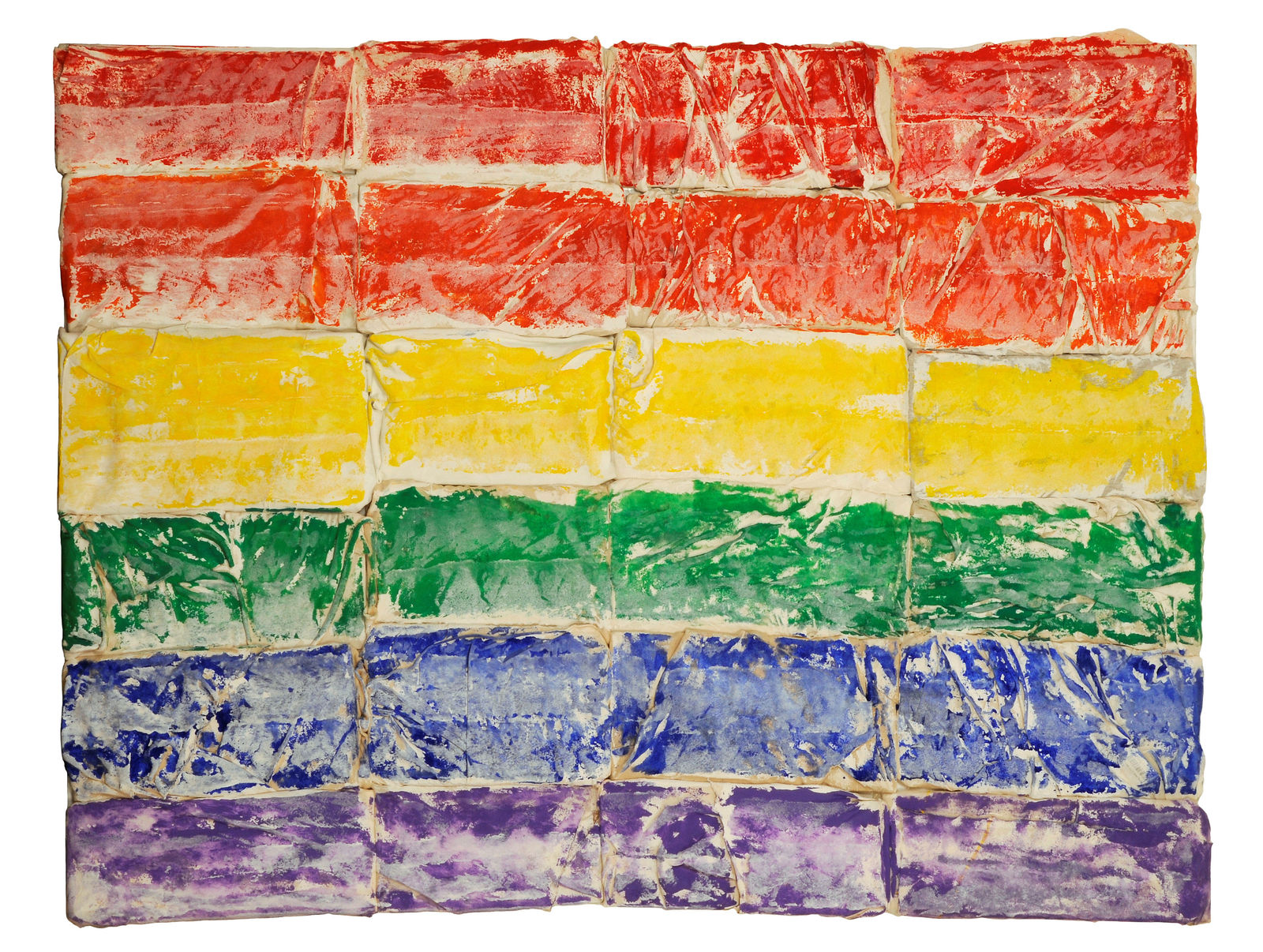Mario Arlati, Incomplete Flag Gilbert Baker 6 colori, 2017
